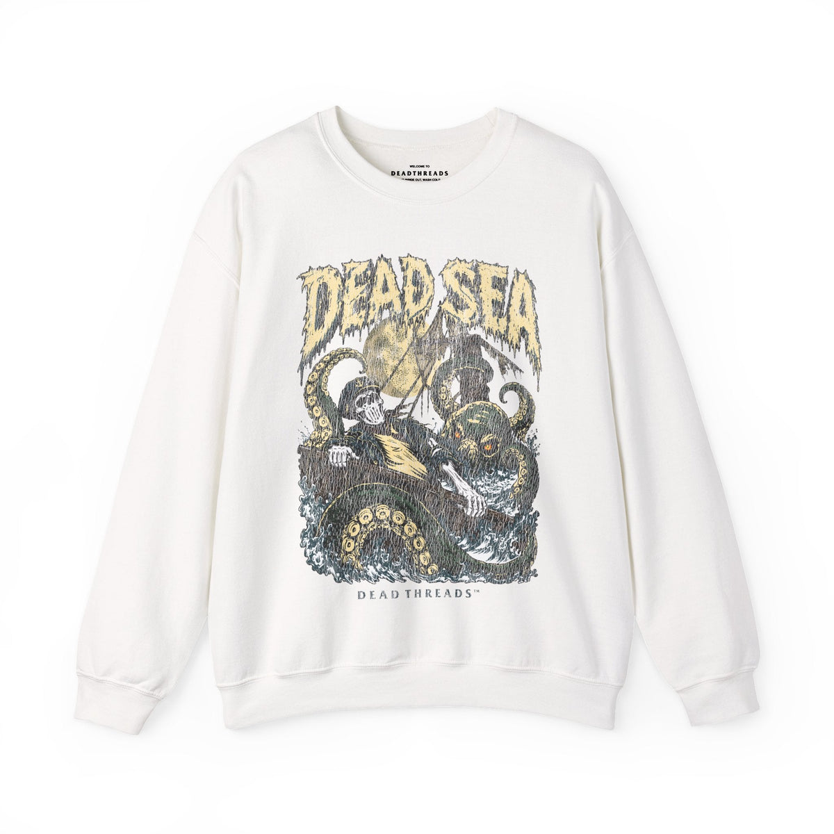 DEAD SEA CREWNECK SWEATSHIRT - Halloween Limited Drop – Sweatshirt – Dead Threads Apparel