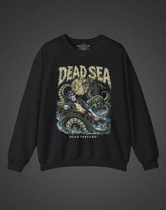 DEAD SEA CREWNECK SWEATSHIRT - Halloween Limited Drop – Sweatshirt – Dead Threads Apparel