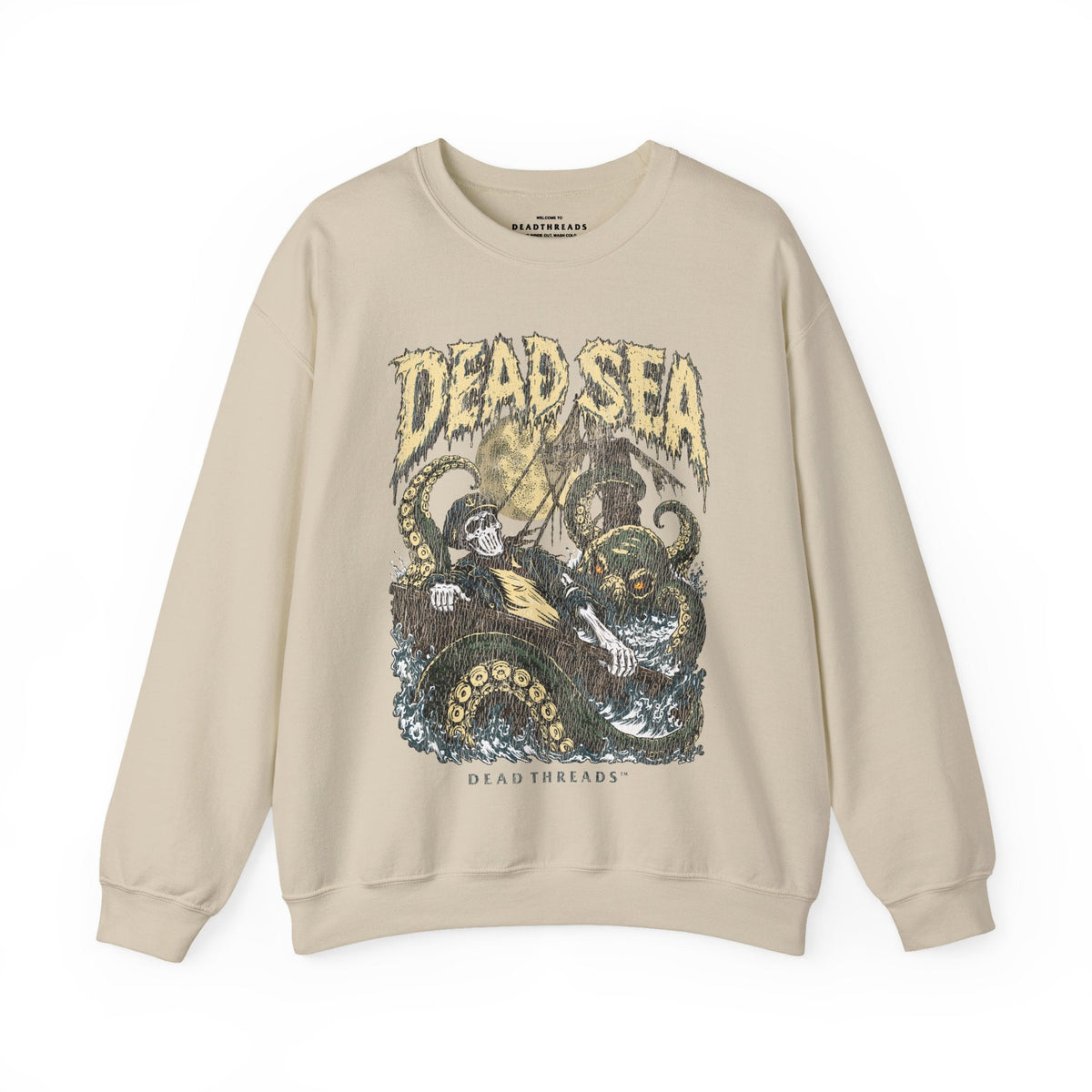 DEAD SEA CREWNECK SWEATSHIRT - Halloween Limited Drop – Sweatshirt – Dead Threads Apparel