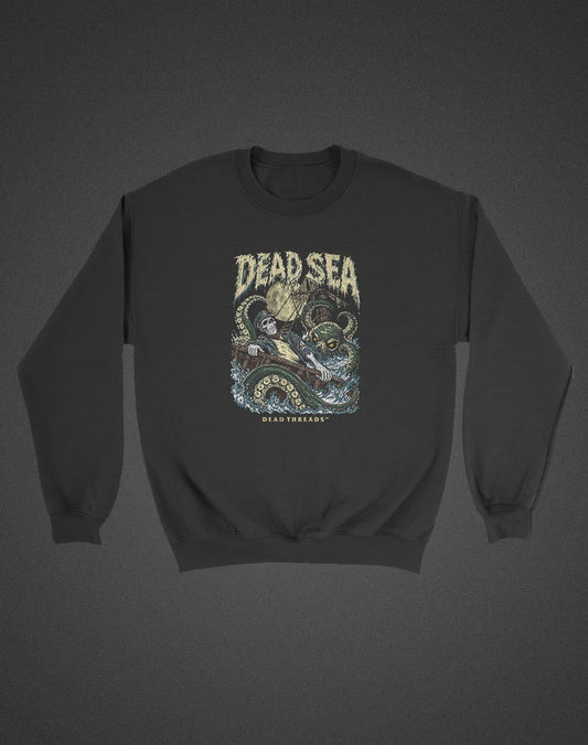 DEAD SEA (KIDS) CREWNECK SWEATSHIRT - Halloween Limited Drop – Kids clothes – Dead Threads Apparel