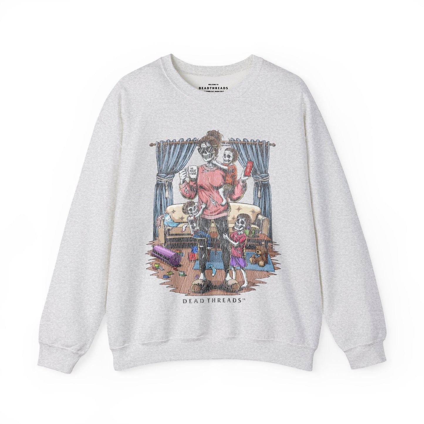 DEAD TIRED CREWNECK SWEATSHIRT – Sweatshirt – Dead Threads Apparel