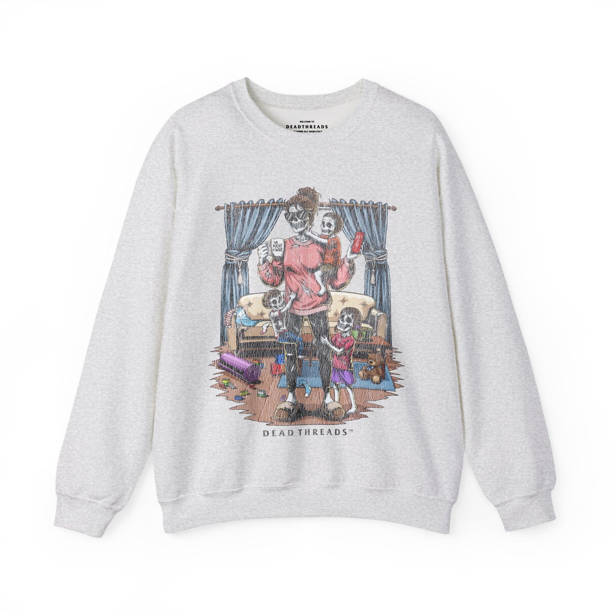 DEAD TIRED CREWNECK SWEATSHIRT – Sweatshirt – Dead Threads Apparel