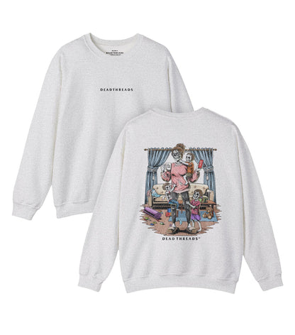 DEAD TIRED - “DT ESSENTIAL" CREWNECK SWEATSHIRT – Sweatshirt – Dead Threads Apparel