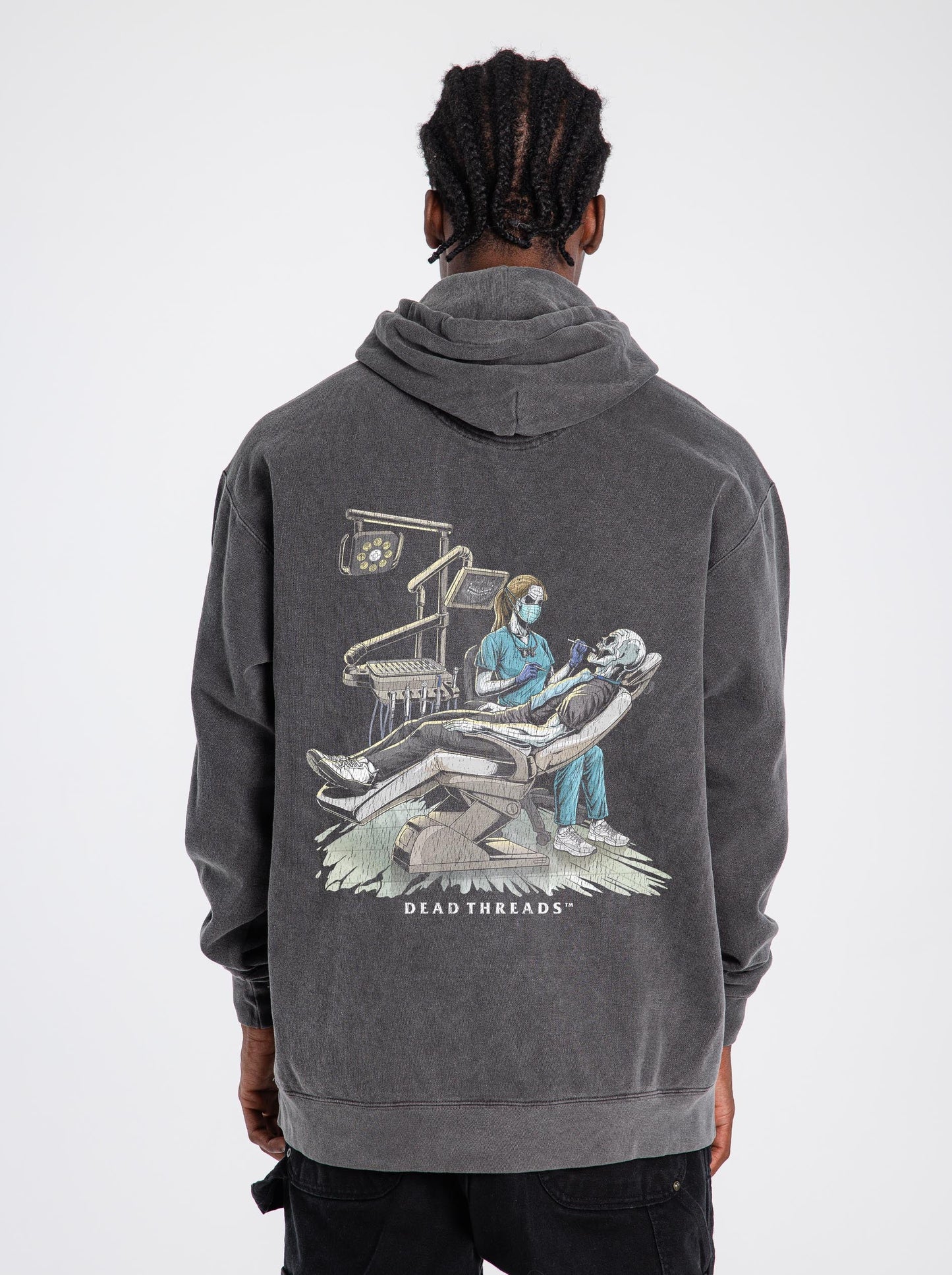 DEADLY DENTAL (FEMALE) - “DT ESSENTIAL" HOODIE – Hoodie – Dead Threads Apparel