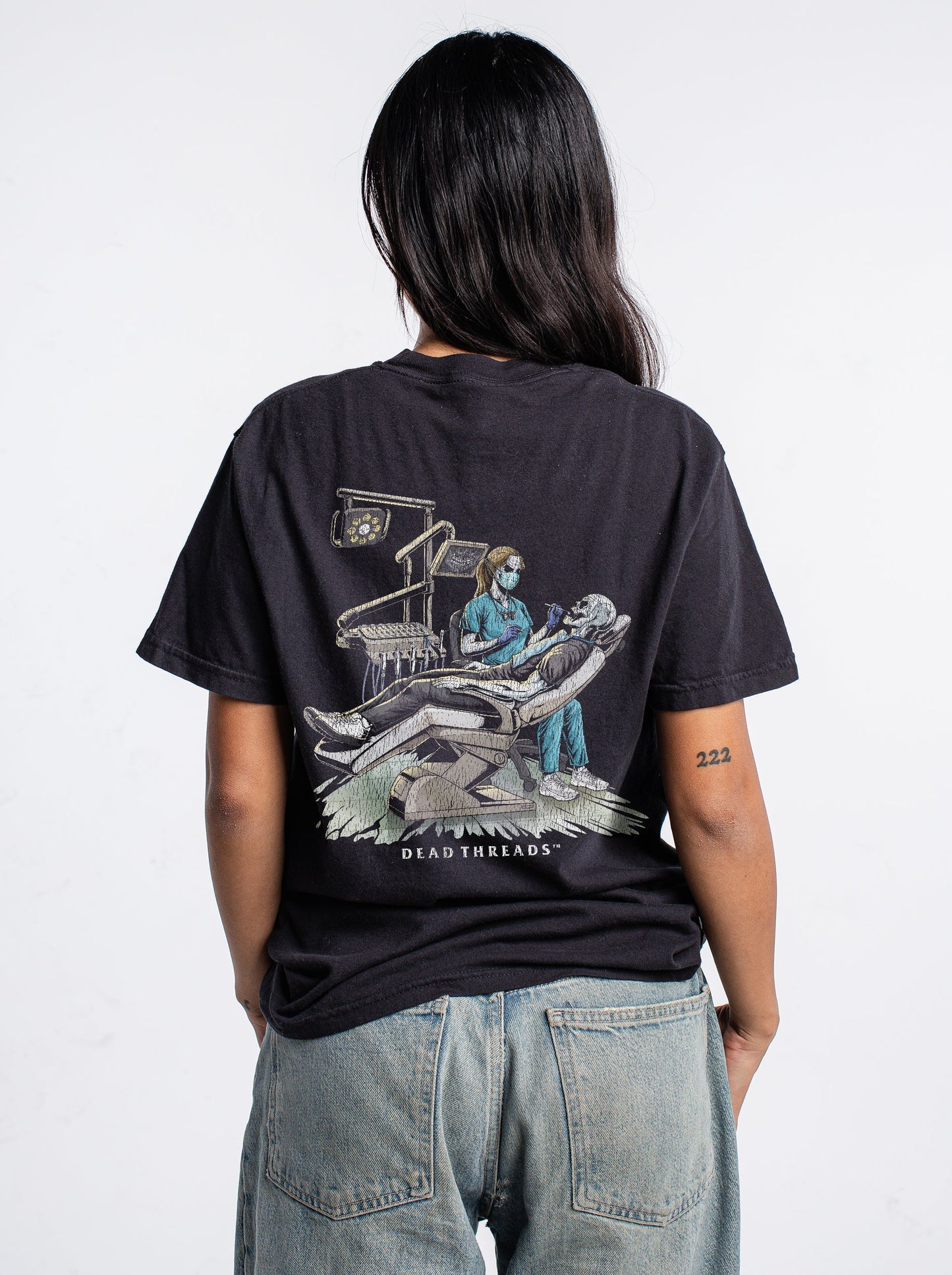 DEADLY DENTAL (FEMALE) - “DT ESSENTIAL" PREMIUM T - SHIRT – T-Shirt – Dead Threads Apparel