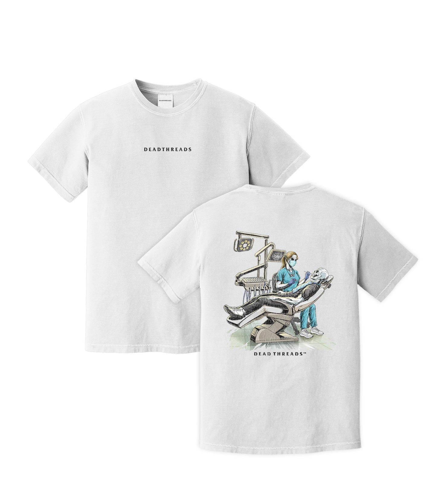 DEADLY DENTAL (FEMALE) - “DT ESSENTIAL" PREMIUM T - SHIRT – T-Shirt – Dead Threads Apparel