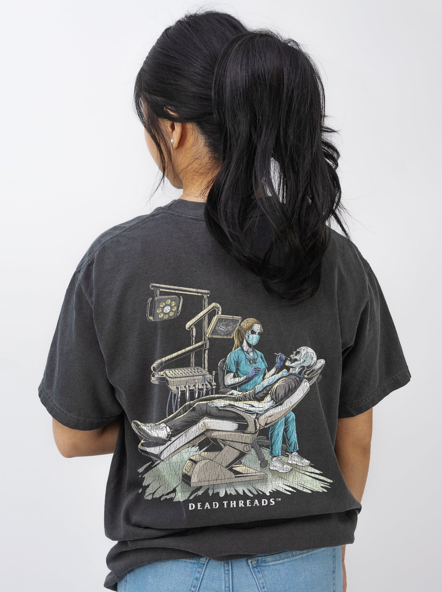 DEADLY DENTAL (FEMALE) - “DT ESSENTIAL" PREMIUM T - SHIRT – T-Shirt – Dead Threads Apparel