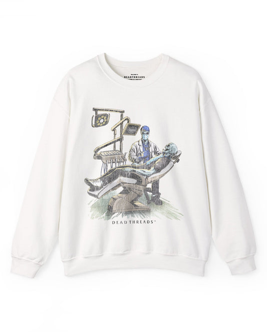 DEADLY DENTAL (MALE) CREWNECK SWEATSHIRT – Sweatshirt – Dead Threads Apparel