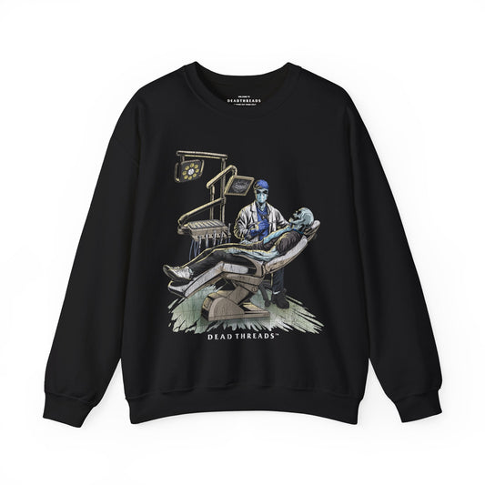 DEADLY DENTAL (MALE) CREWNECK SWEATSHIRT – Sweatshirt – Dead Threads Apparel