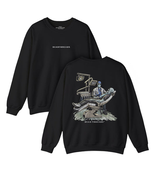 DEADLY DENTAL (MALE) - “DT ESSENTIAL" CREWNECK SWEATSHIRT – Sweatshirt – Dead Threads Apparel