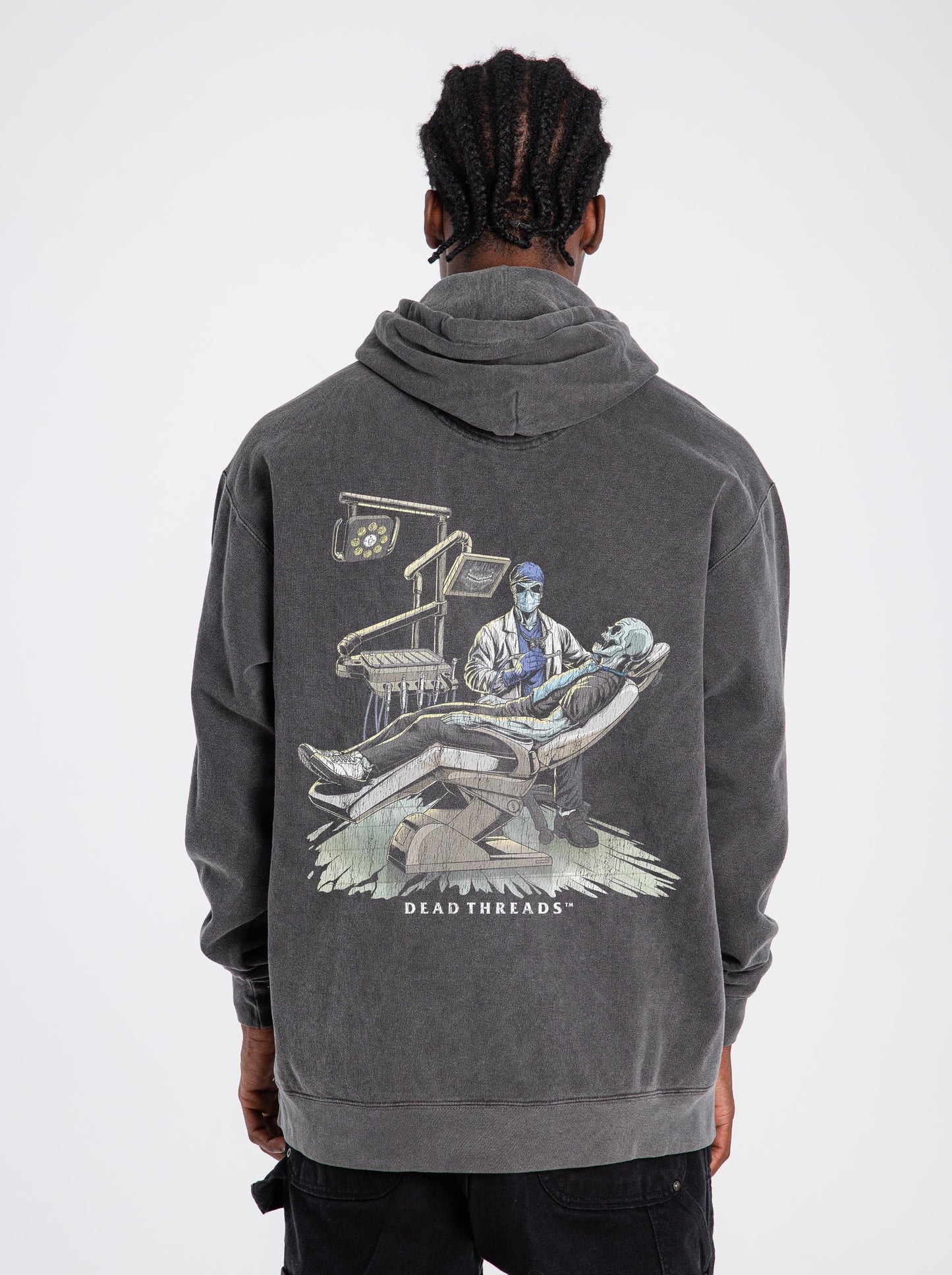 DEADLY DENTAL (MALE) - “DT ESSENTIAL" HOODIE – Hoodie – Dead Threads Apparel