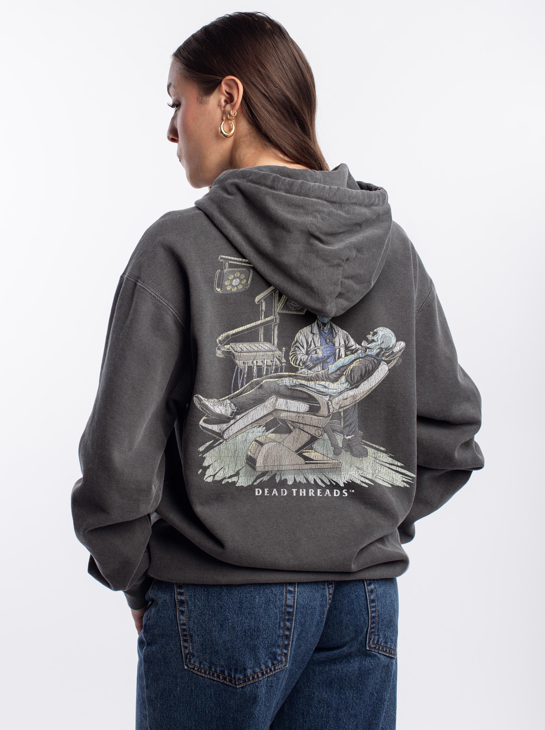 DEADLY DENTAL (MALE) - “DT ESSENTIAL" HOODIE – Hoodie – Dead Threads Apparel