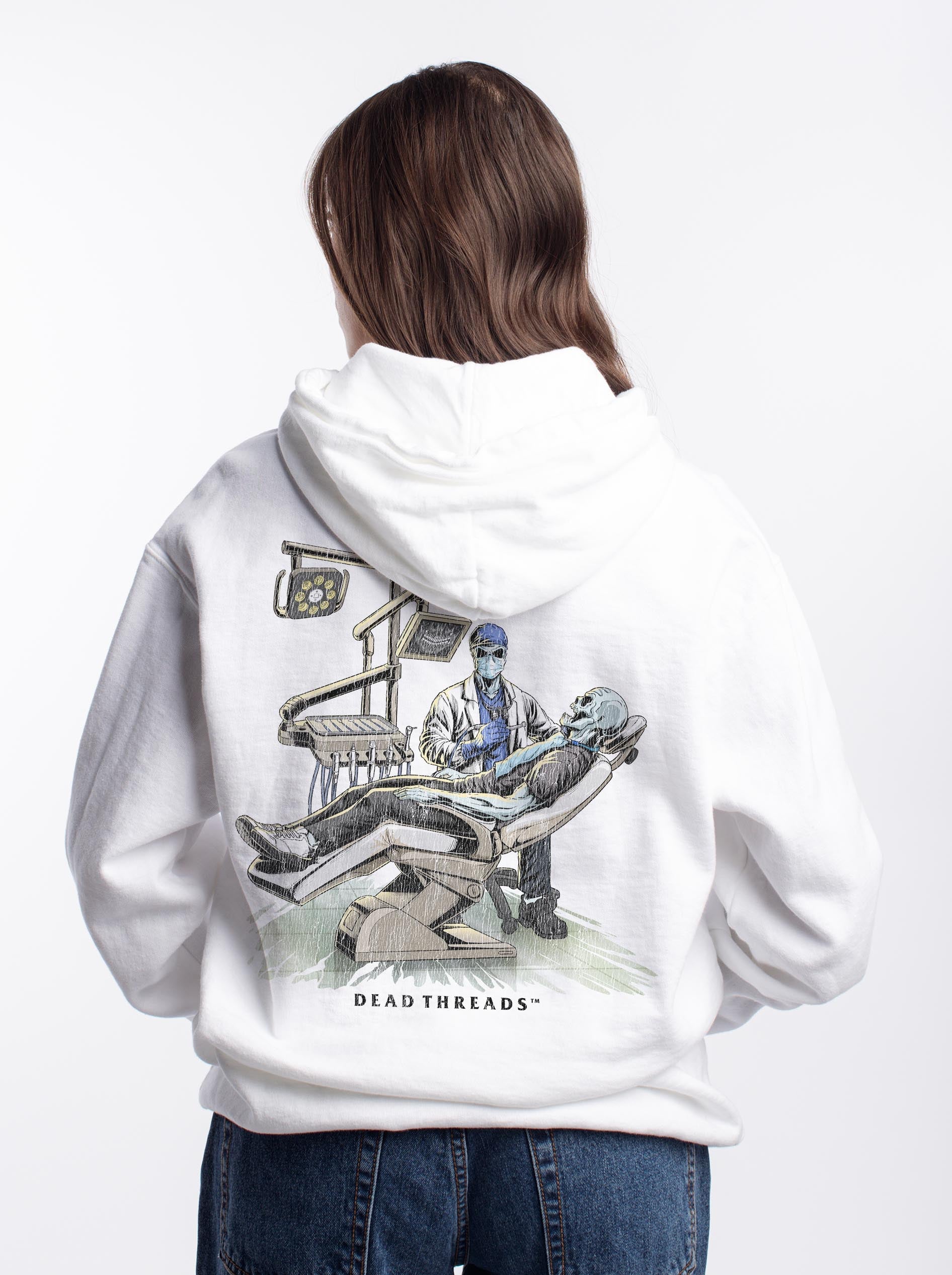 DEADLY DENTAL (MALE) - “DT ESSENTIAL" HOODIE – Hoodie – Dead Threads Apparel