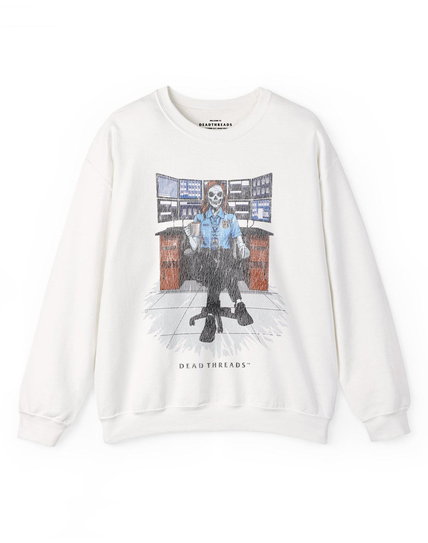 DEADLY DISPATCH CREWNECK SWEATSHIRT – Sweatshirt – Dead Threads Apparel