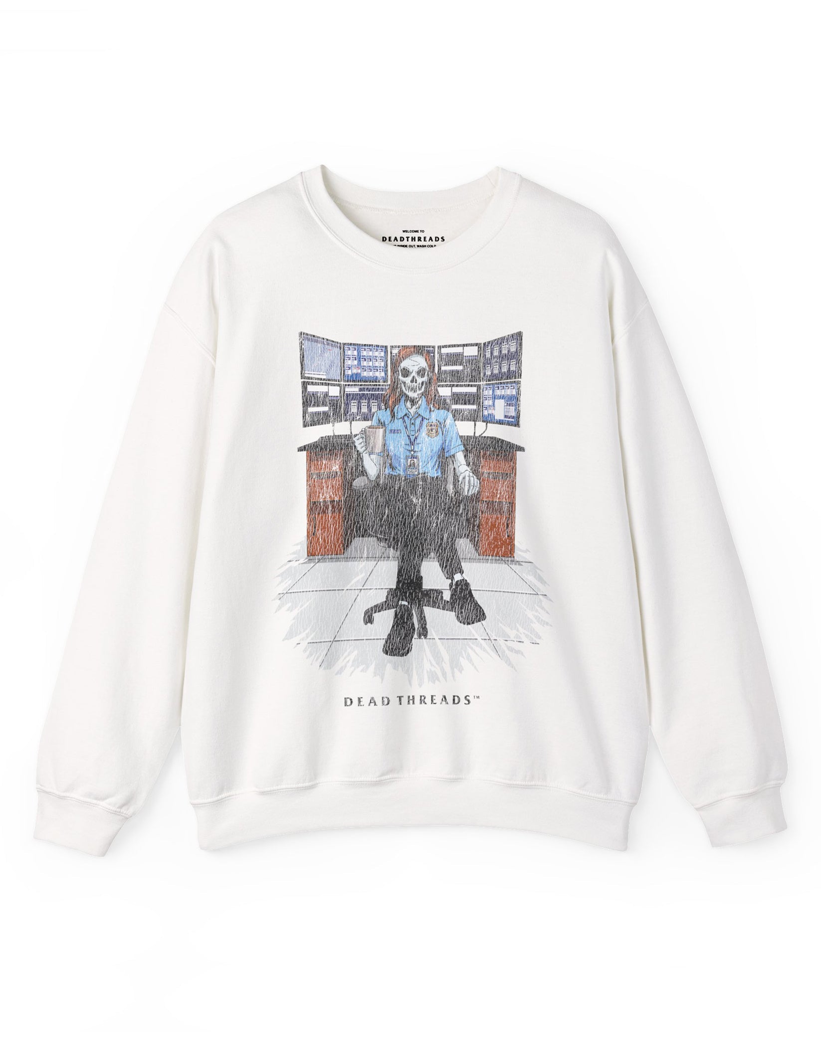 DEADLY DISPATCH CREWNECK SWEATSHIRT – Sweatshirt – Dead Threads Apparel