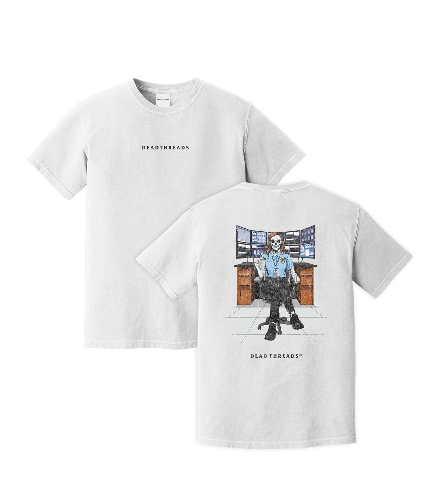 DEADLY DISPATCH - “DT ESSENTIAL" PREMIUM T - SHIRT – T-Shirt – Dead Threads Apparel