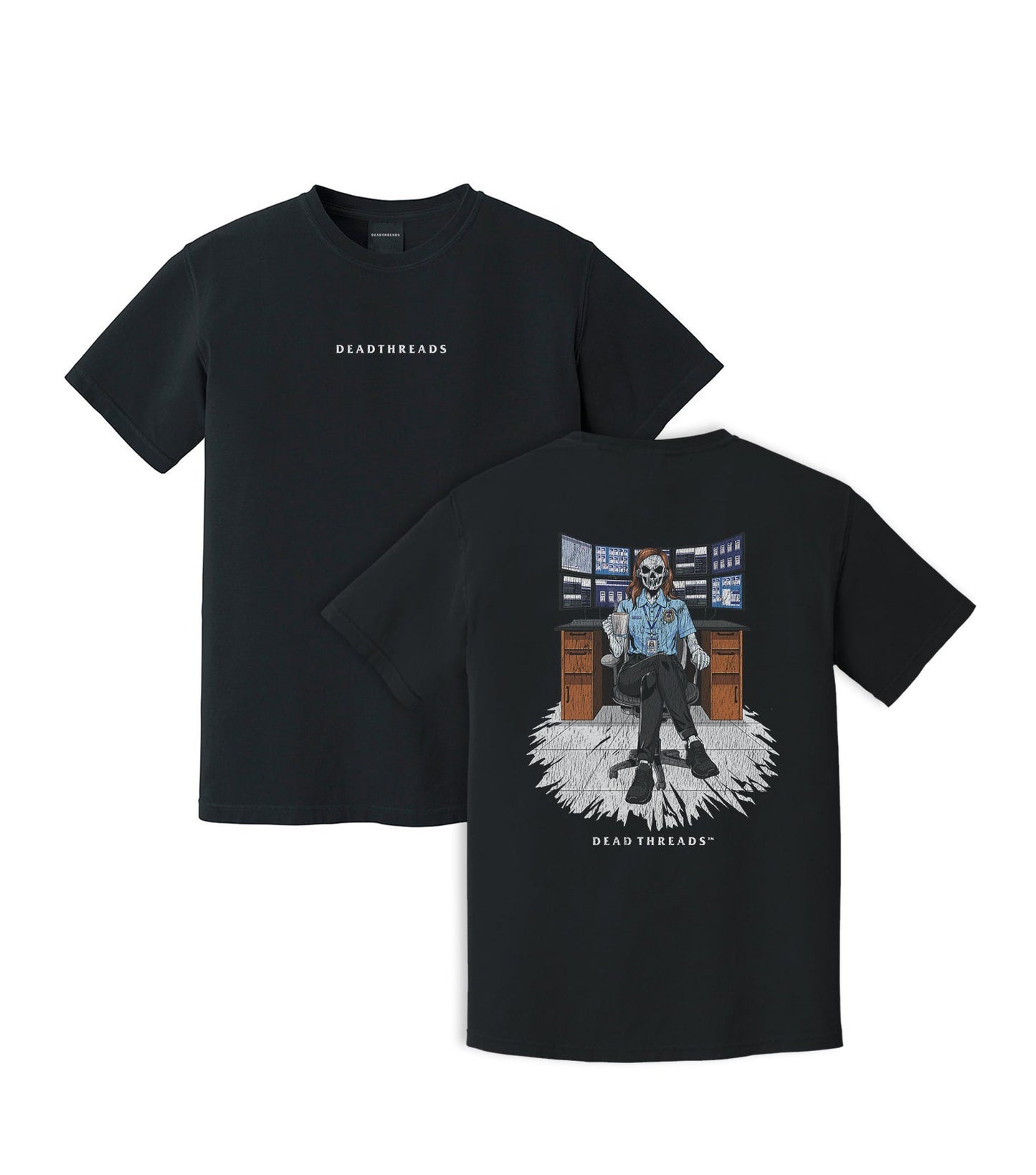 DEADLY DISPATCH - “DT ESSENTIAL" PREMIUM T - SHIRT – T-Shirt – Dead Threads Apparel