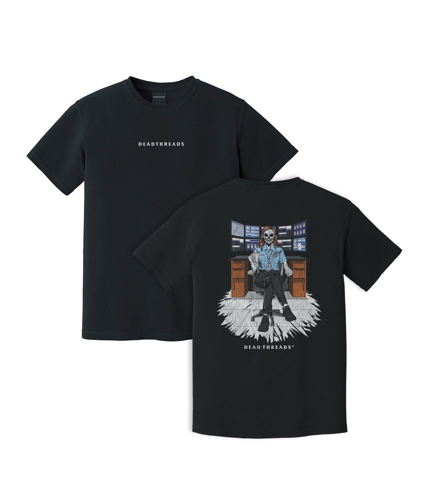 DEADLY DISPATCH - “DT ESSENTIAL" PREMIUM T - SHIRT – T-Shirt – Dead Threads Apparel