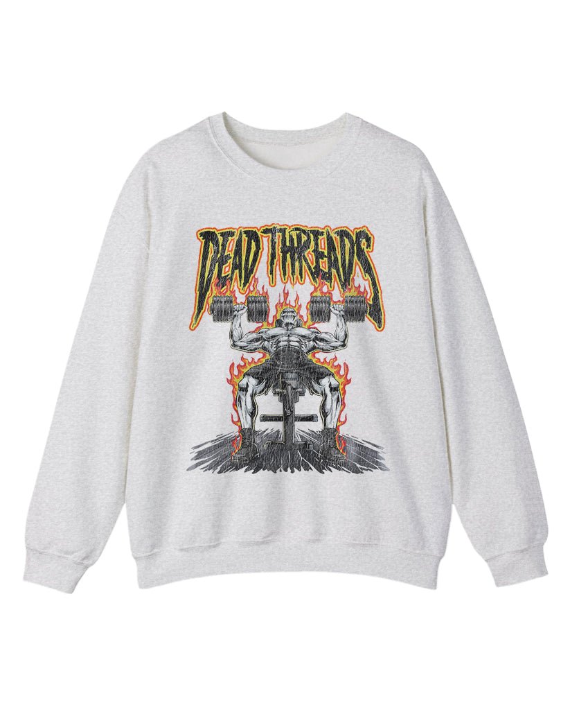 DEATH PRESS CREWNECK SWEATSHIRT – Sweatshirt – Dead Threads Apparel