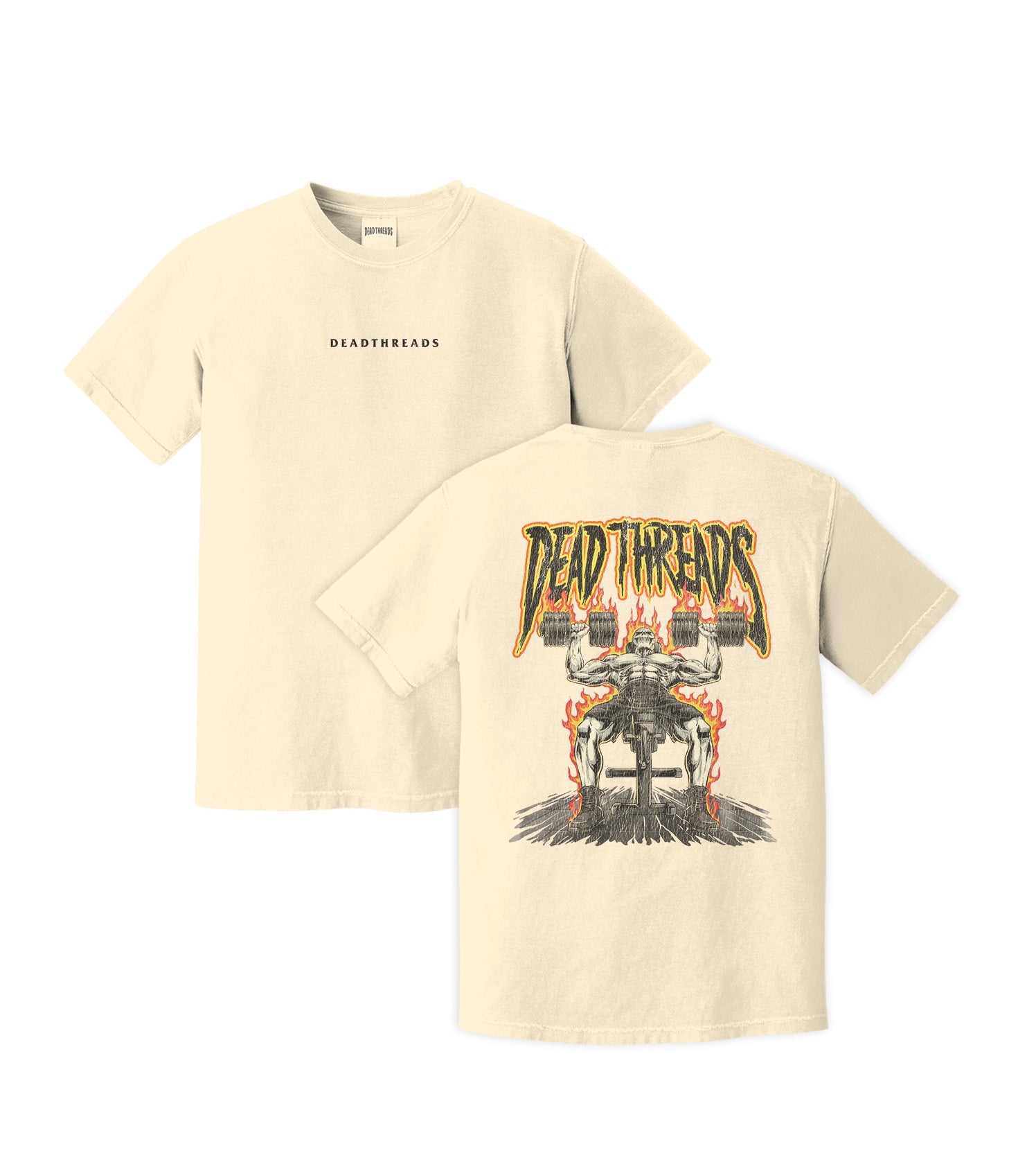 DEATH PRESS - “DT ESSENTIAL" PREMIUM T - SHIRT – T-Shirt – Dead Threads Apparel