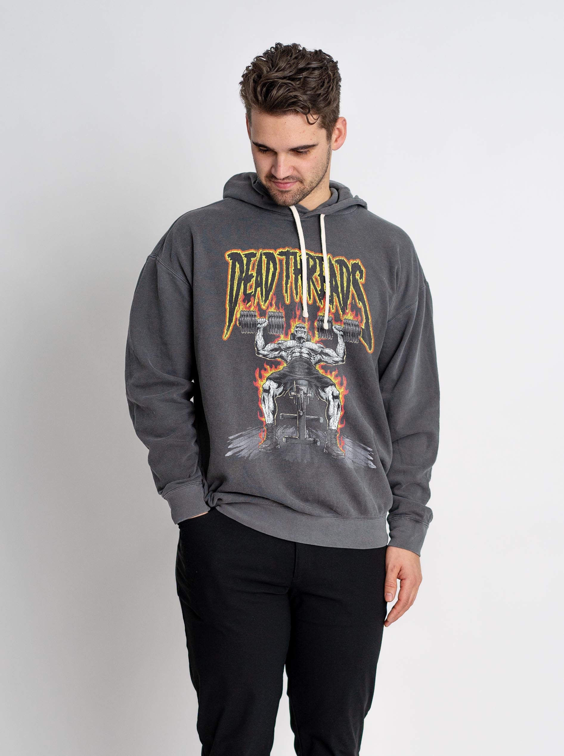 DEATH PRESS - LIGHTWEIGHT HOODIE – Lightweight – Dead Threads Apparel