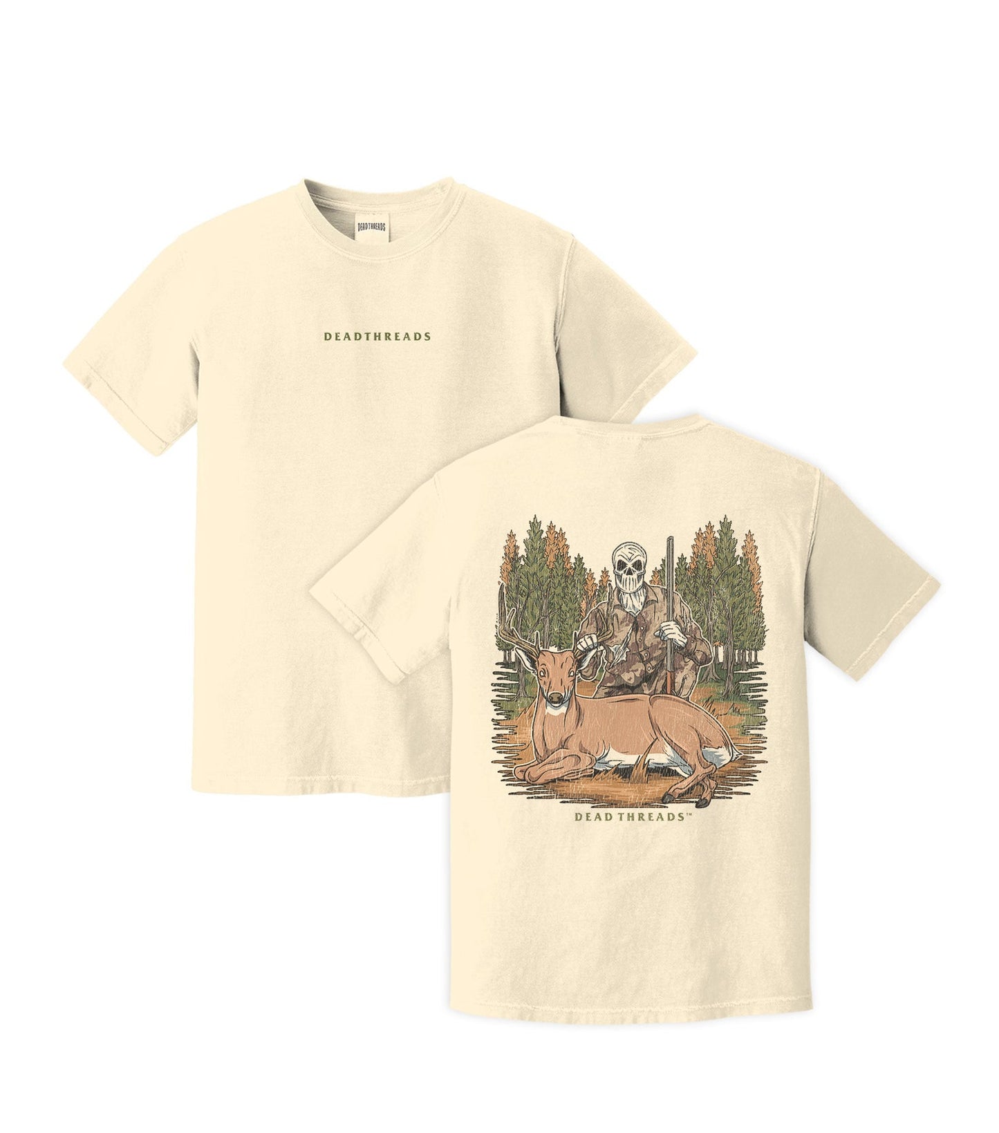 DEER HUNTING - “DT ESSENTIAL" PREMIUM T - SHIRT – T-Shirt – Dead Threads Apparel