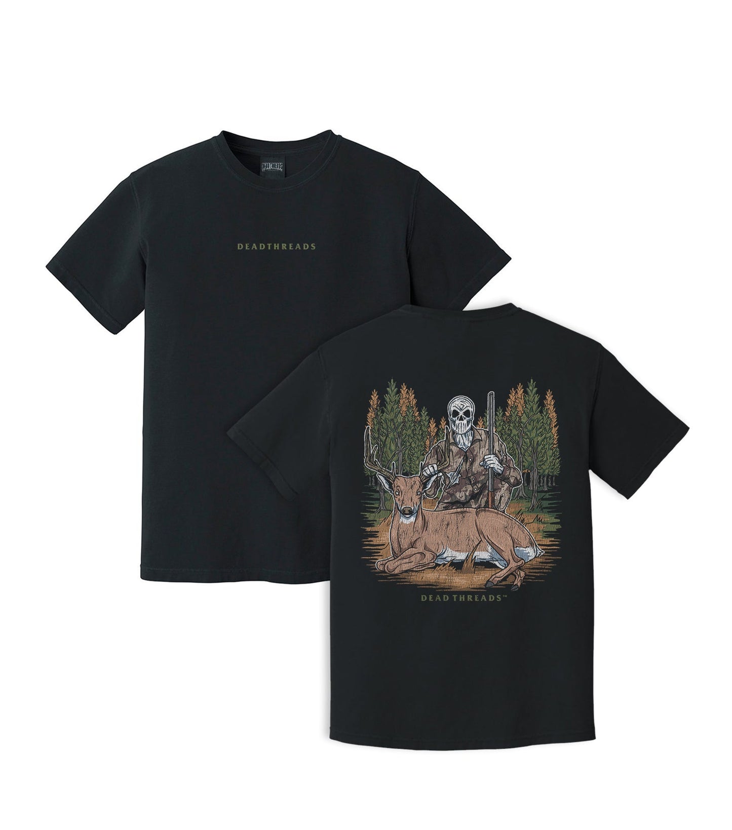DEER HUNTING - “DT ESSENTIAL" PREMIUM T - SHIRT – T-Shirt – Dead Threads Apparel