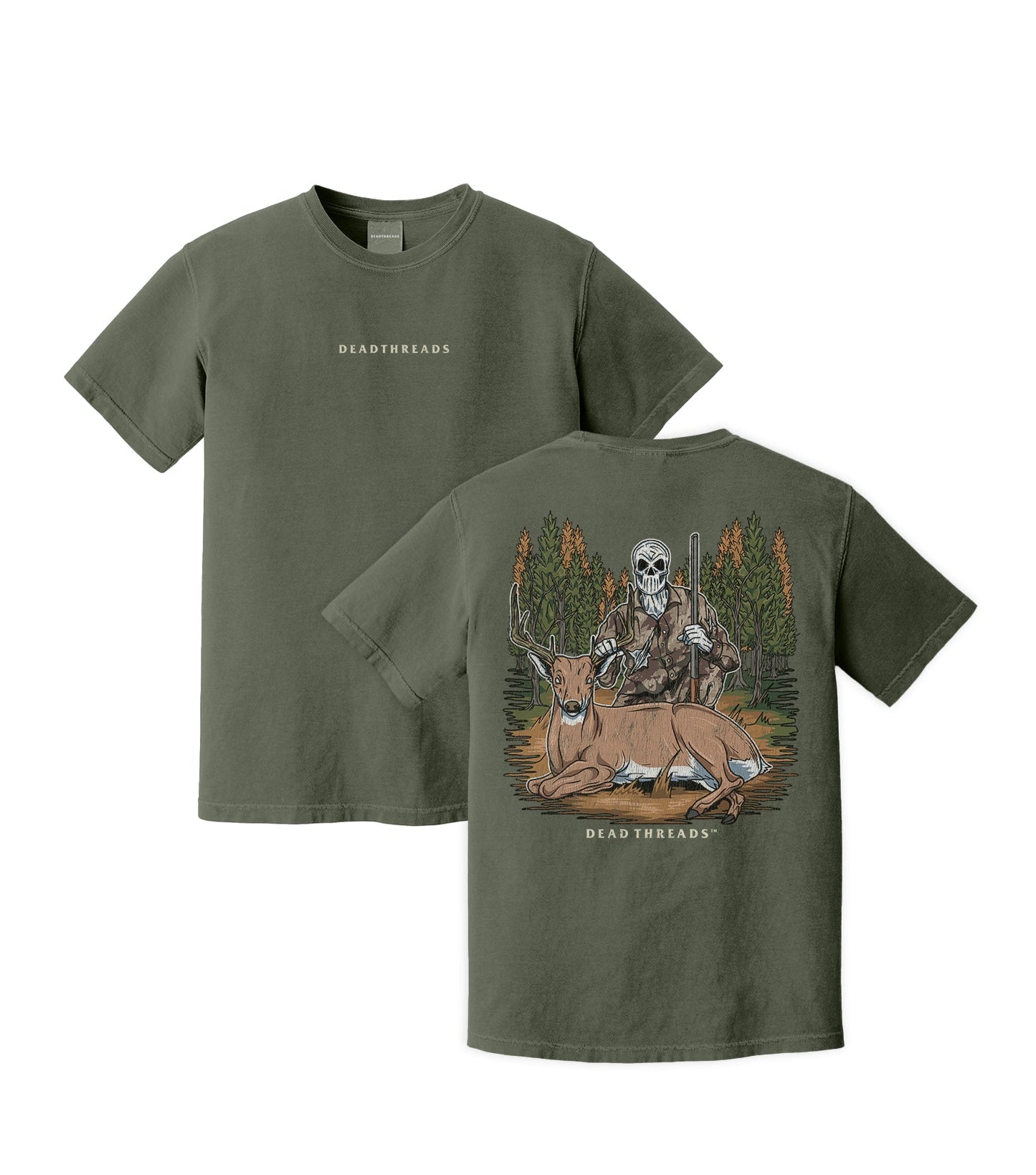 DEER HUNTING - “DT ESSENTIAL" PREMIUM T - SHIRT – T-Shirt – Dead Threads Apparel
