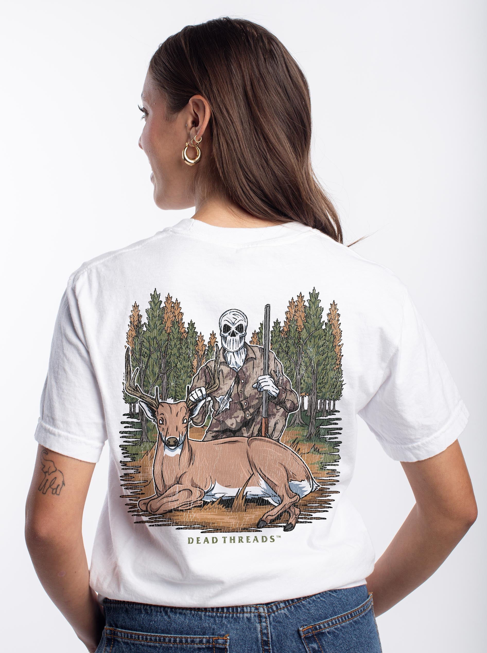 DEER HUNTING - “DT ESSENTIAL" PREMIUM T - SHIRT – T-Shirt – Dead Threads Apparel