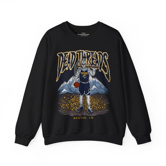 DENVER BASKETBALL - CREWNECK SWEATSHIRT – Sweatshirt – Dead Threads Apparel
