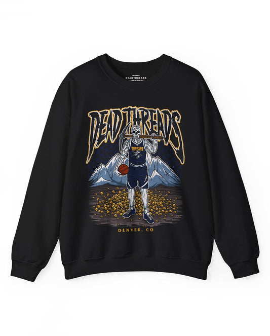 DENVER BASKETBALL - CREWNECK SWEATSHIRT – Sweatshirt – Dead Threads Apparel