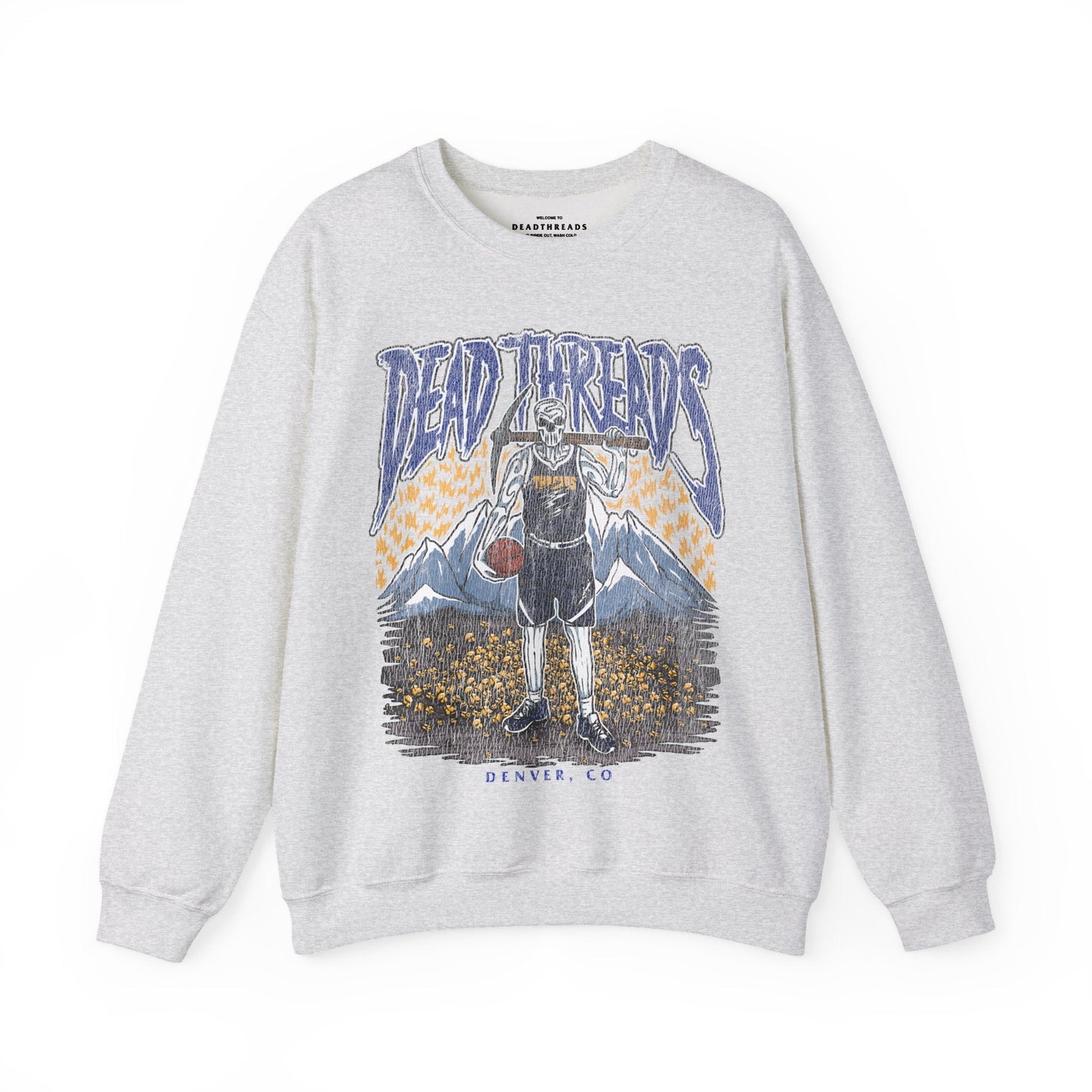 DENVER BASKETBALL - CREWNECK SWEATSHIRT – Sweatshirt – Dead Threads Apparel