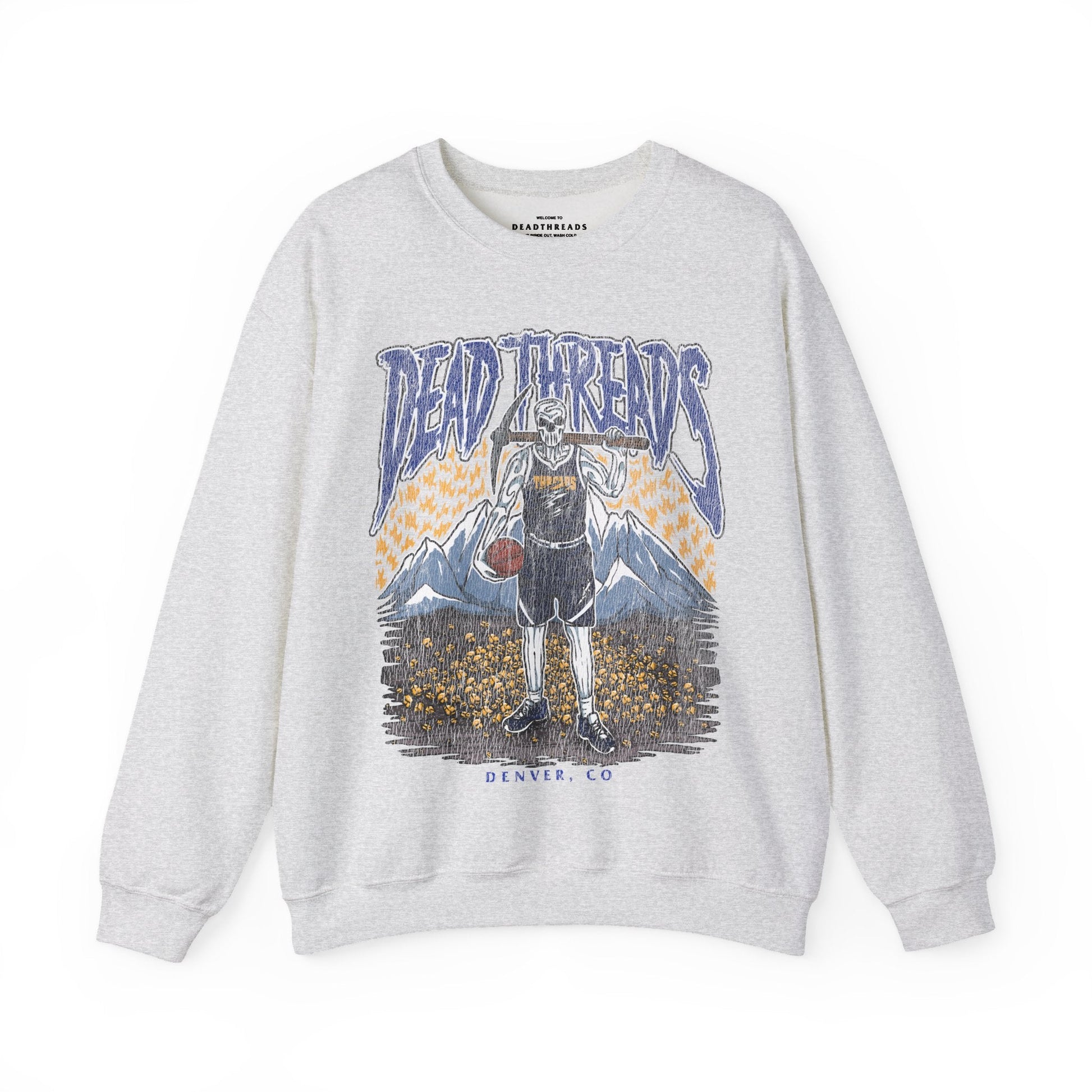 DENVER BASKETBALL - CREWNECK SWEATSHIRT – Sweatshirt – Dead Threads Apparel