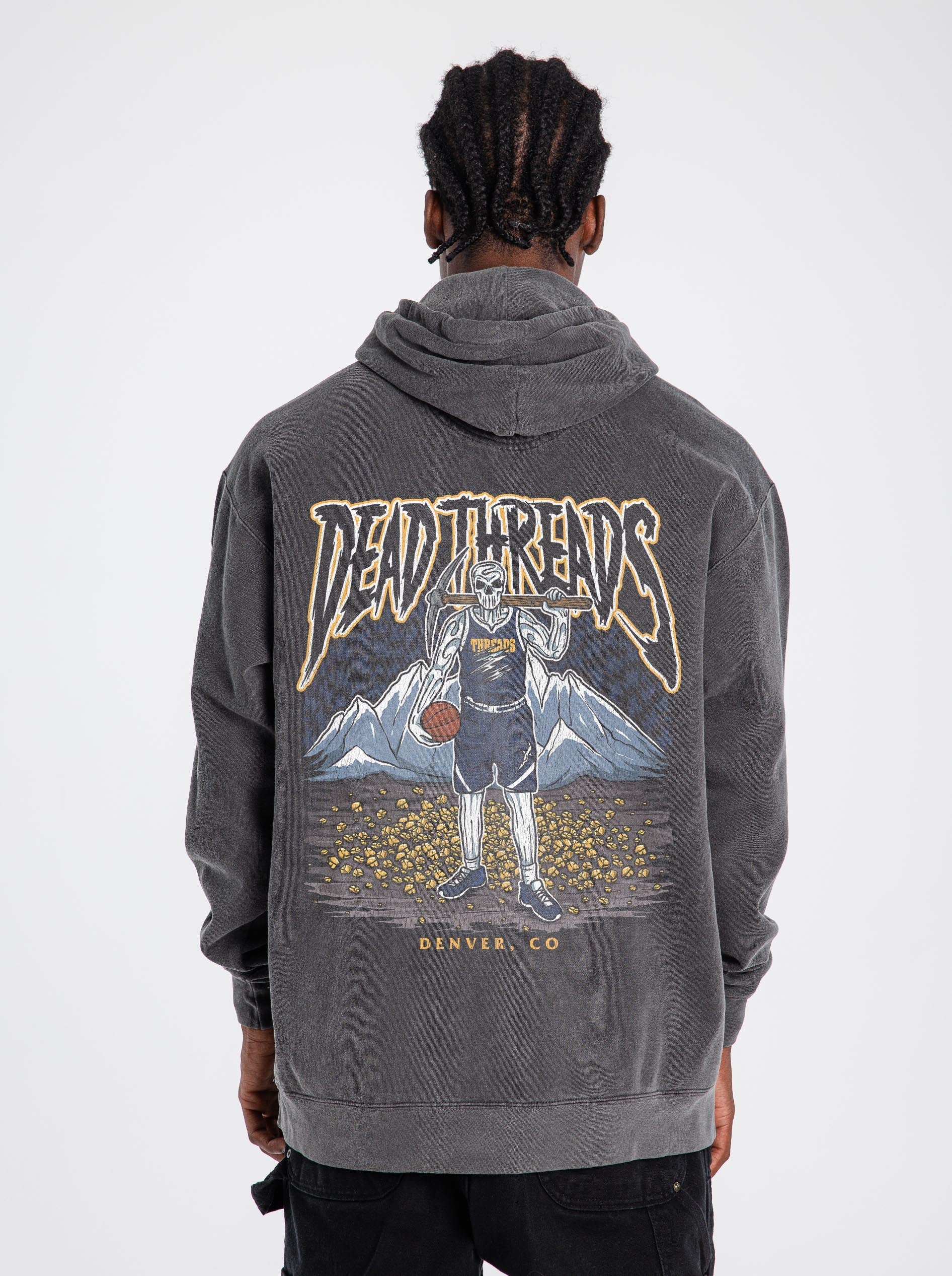 DENVER BASKETBALL - HOODIE – Hoodie – Dead Threads Apparel