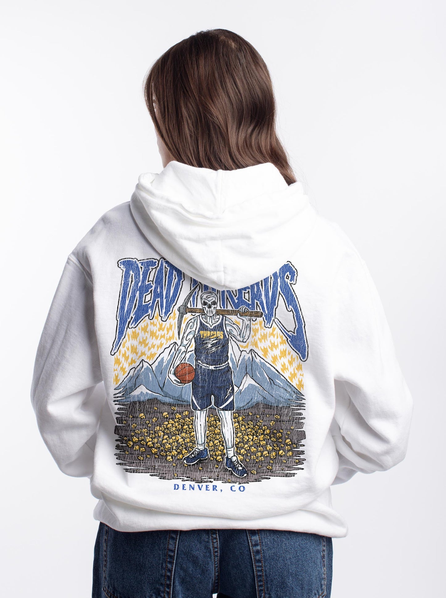 DENVER BASKETBALL - HOODIE – Hoodie – Dead Threads Apparel