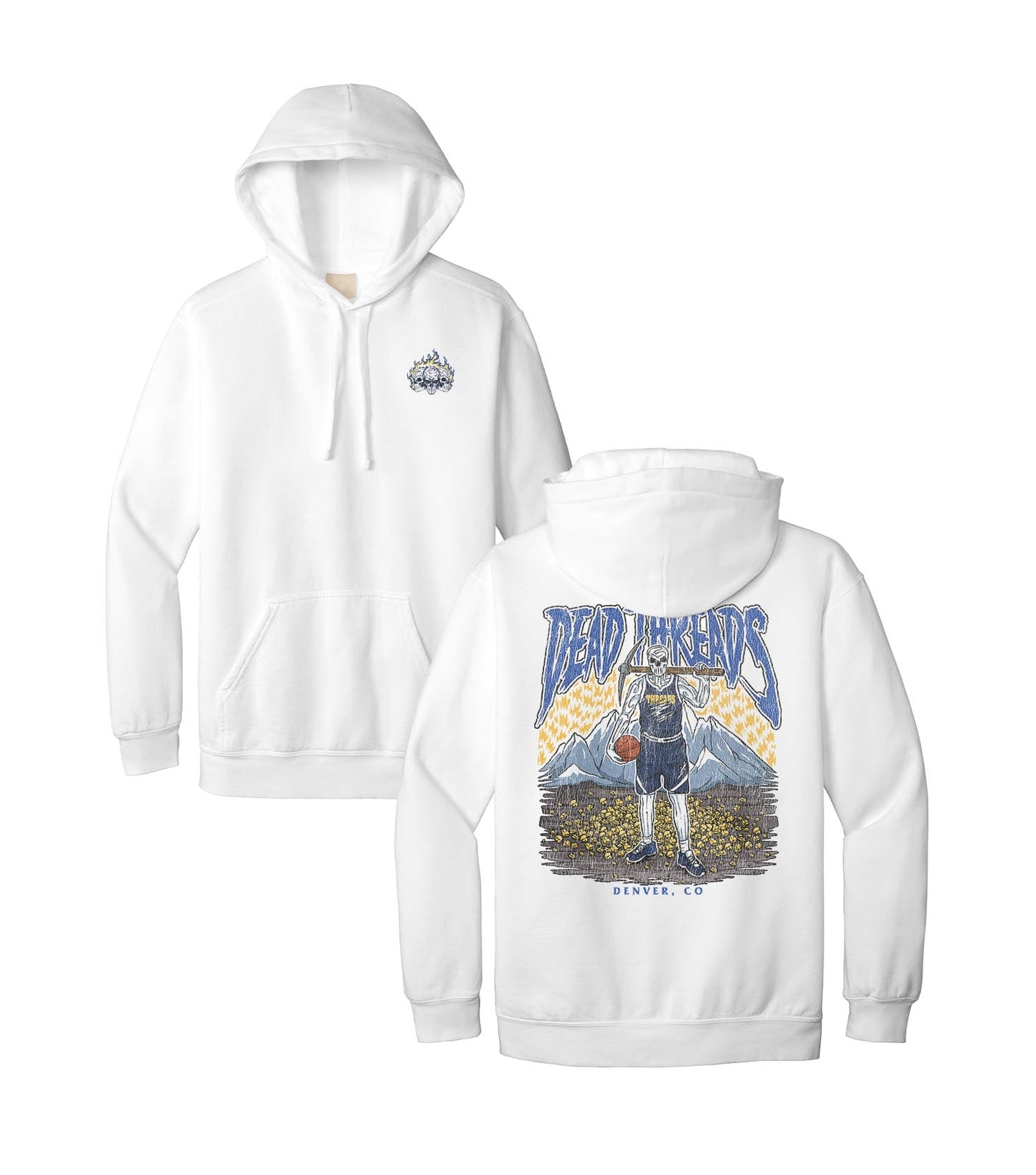 DENVER BASKETBALL - HOODIE – Hoodie – Dead Threads Apparel