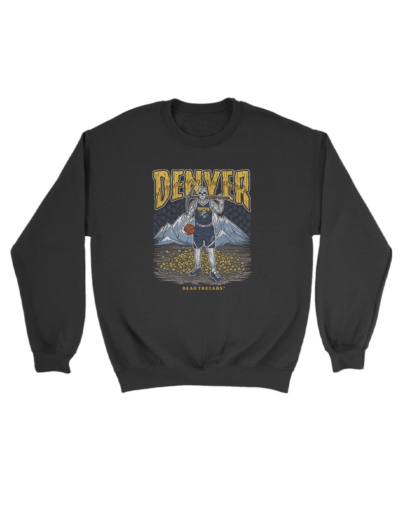 DENVER BASKETBALL KIDS CREWNECK SWEATSHIRT – Kids clothes – Dead Threads Apparel