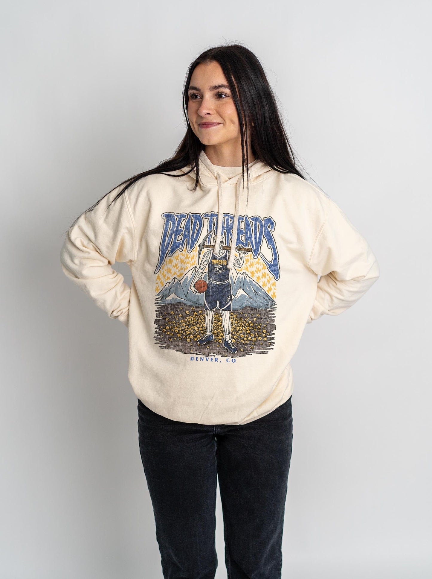 DENVER BASKETBALL - LIGHTWEIGHT HOODIE – Lightweight – Dead Threads Apparel