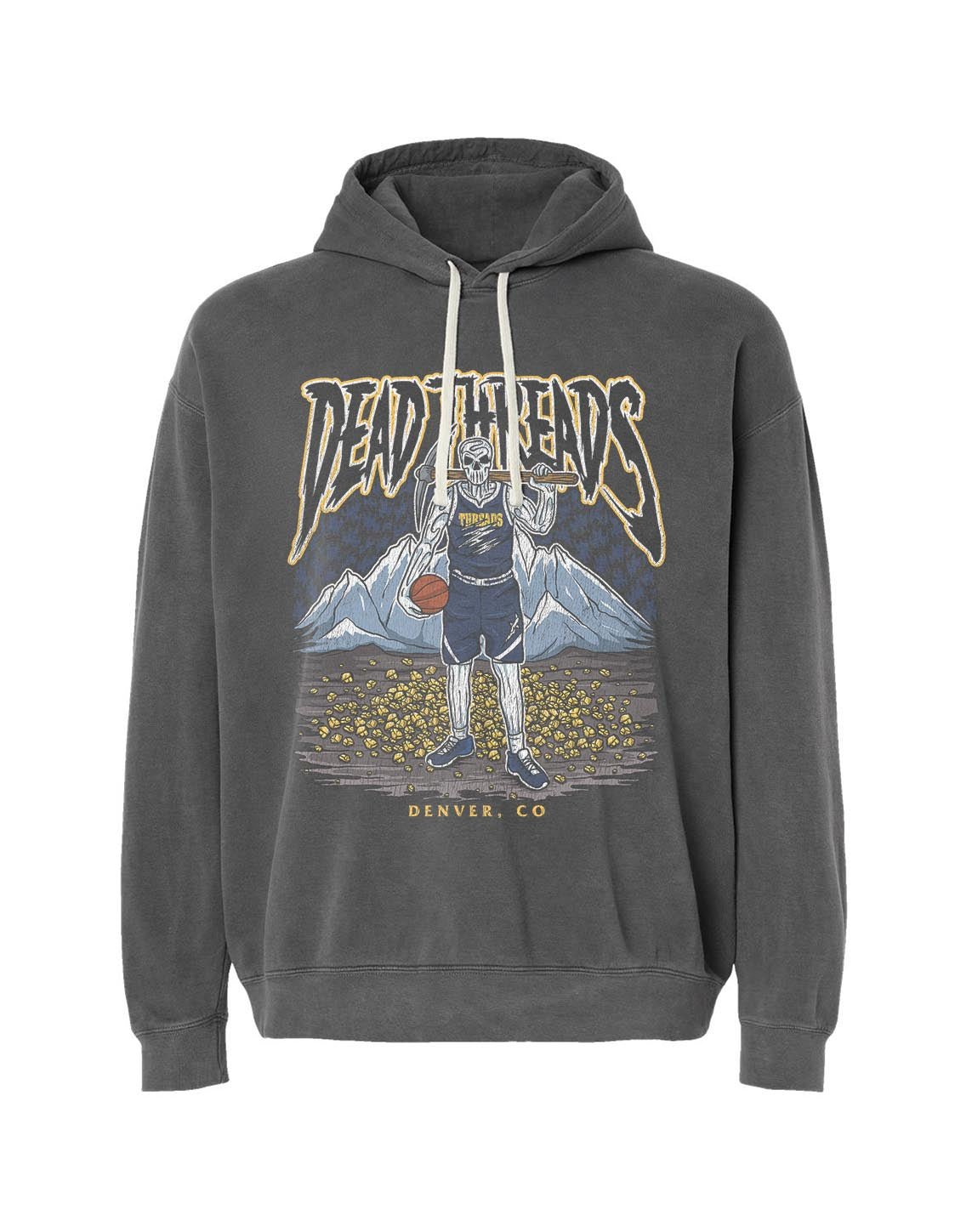 DENVER BASKETBALL - LIGHTWEIGHT HOODIE – Lightweight – Dead Threads Apparel