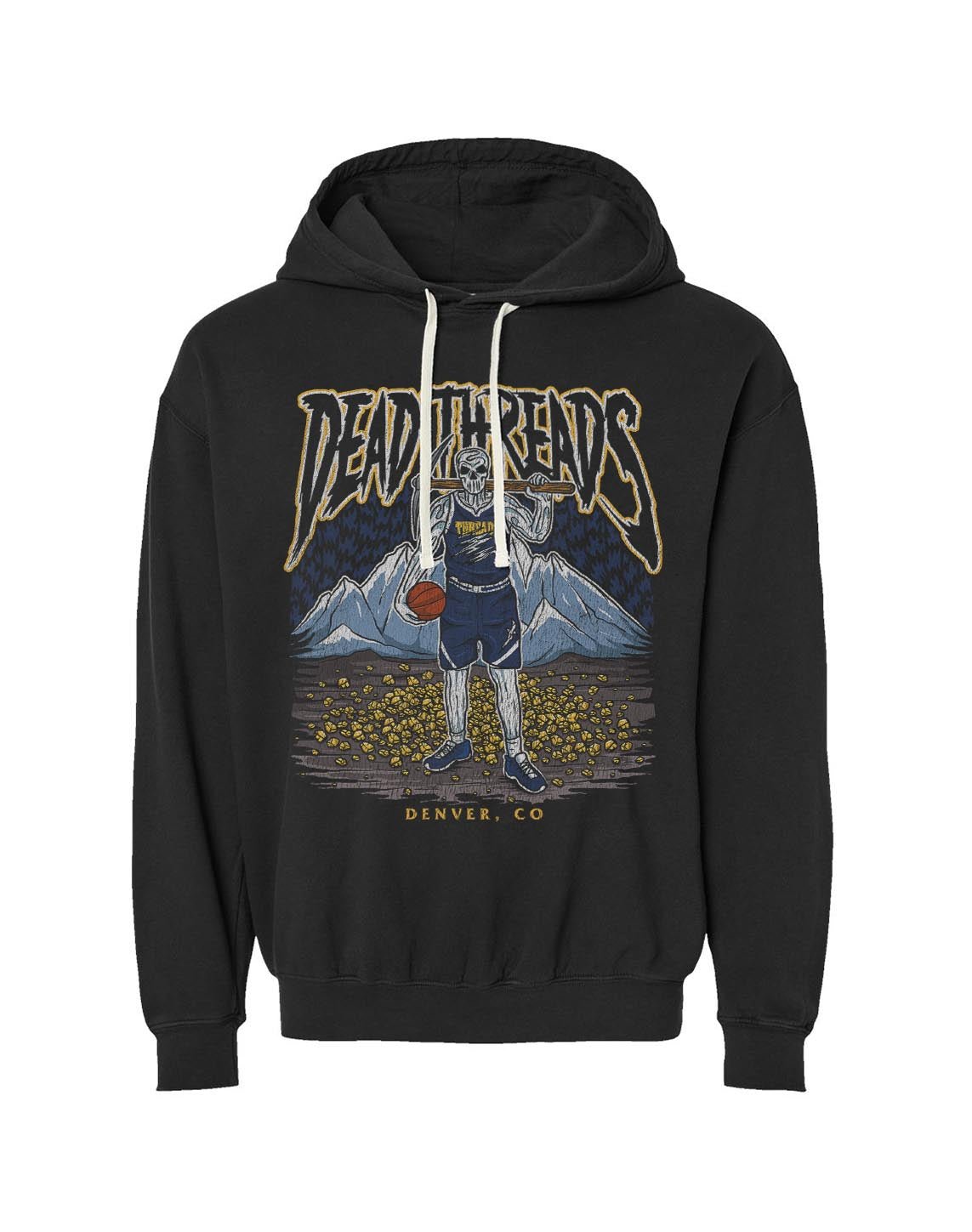 DENVER BASKETBALL - LIGHTWEIGHT HOODIE – Lightweight – Dead Threads Apparel