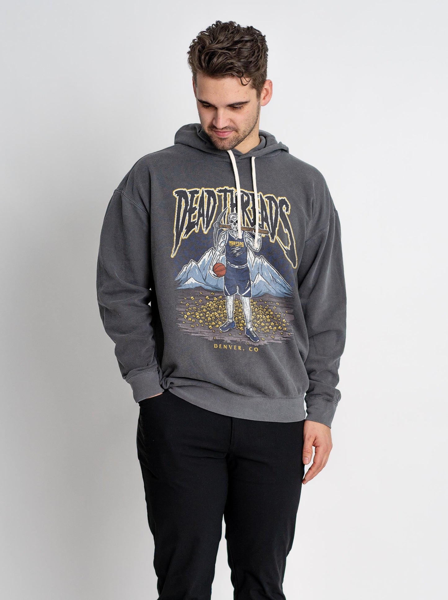 DENVER BASKETBALL - LIGHTWEIGHT HOODIE – Lightweight – Dead Threads Apparel