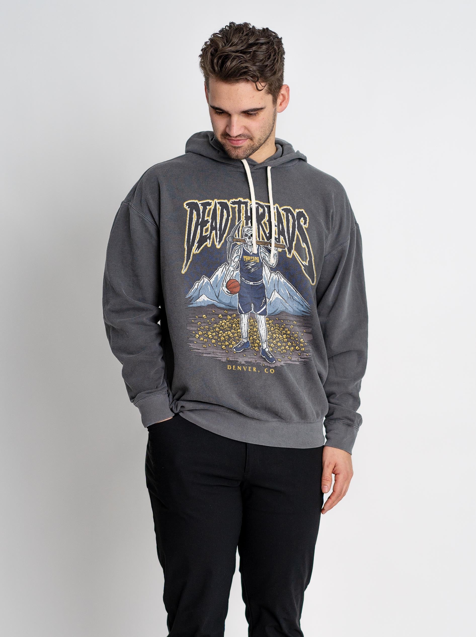 DENVER BASKETBALL - LIGHTWEIGHT HOODIE – Lightweight – Dead Threads Apparel