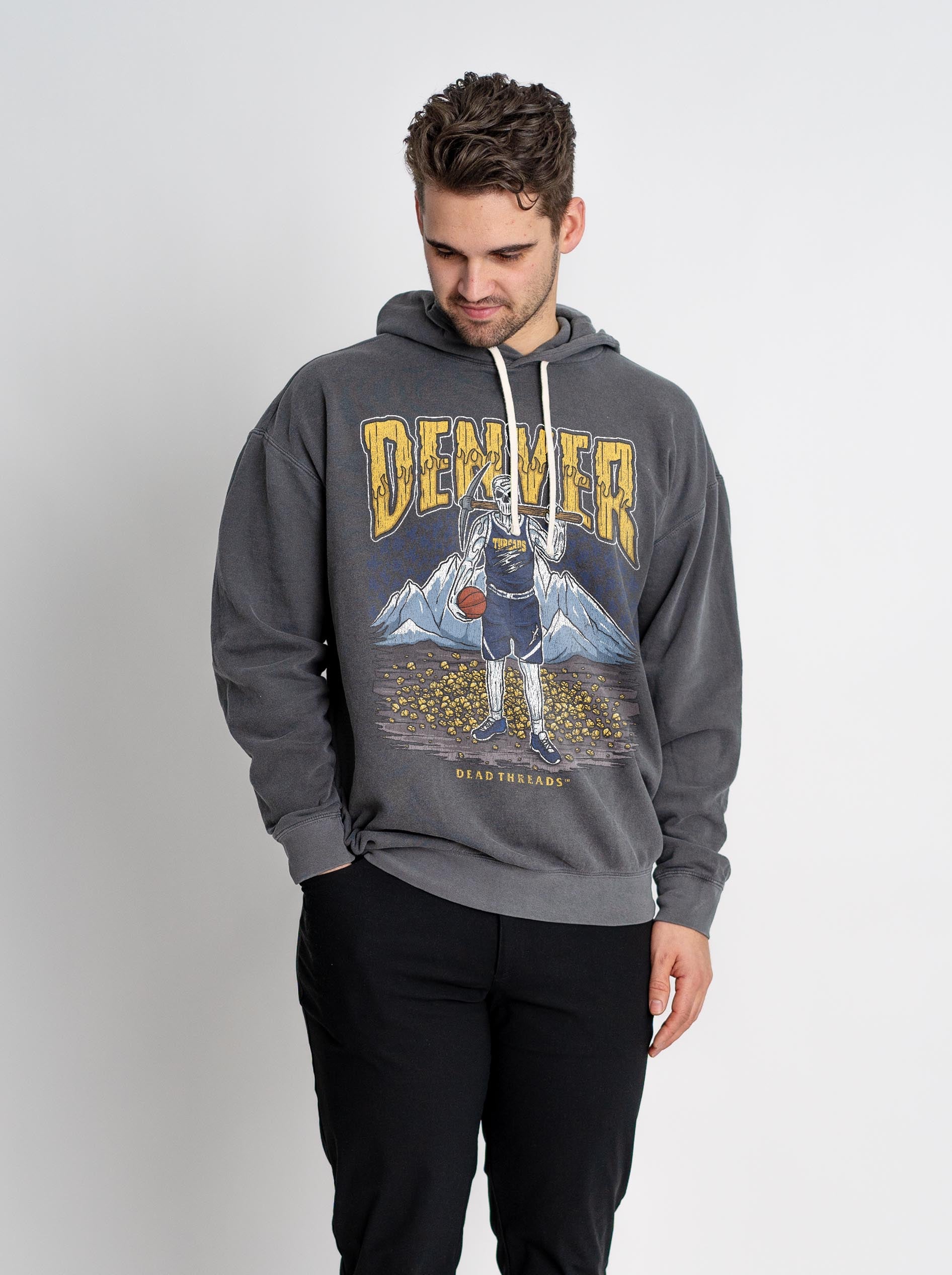 DENVER BASKETBALL - LIGHTWEIGHT HOODIE – Lightweight – Dead Threads Apparel