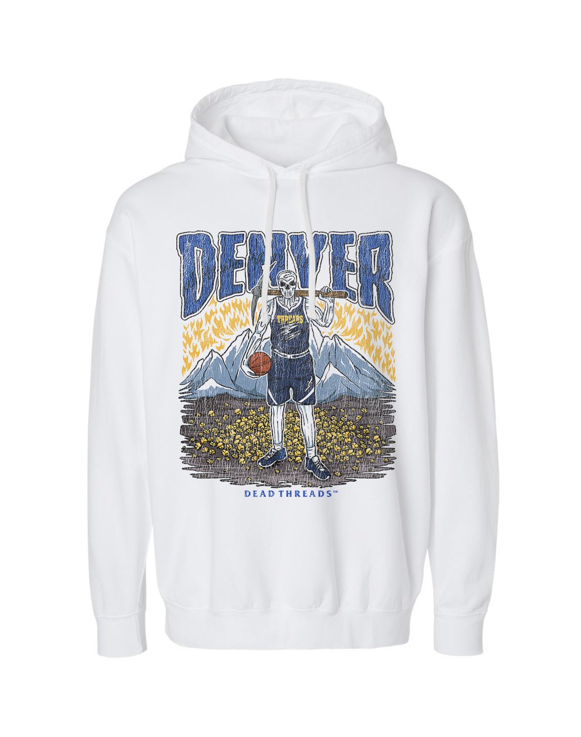 DENVER BASKETBALL - LIGHTWEIGHT HOODIE – Lightweight – Dead Threads Apparel