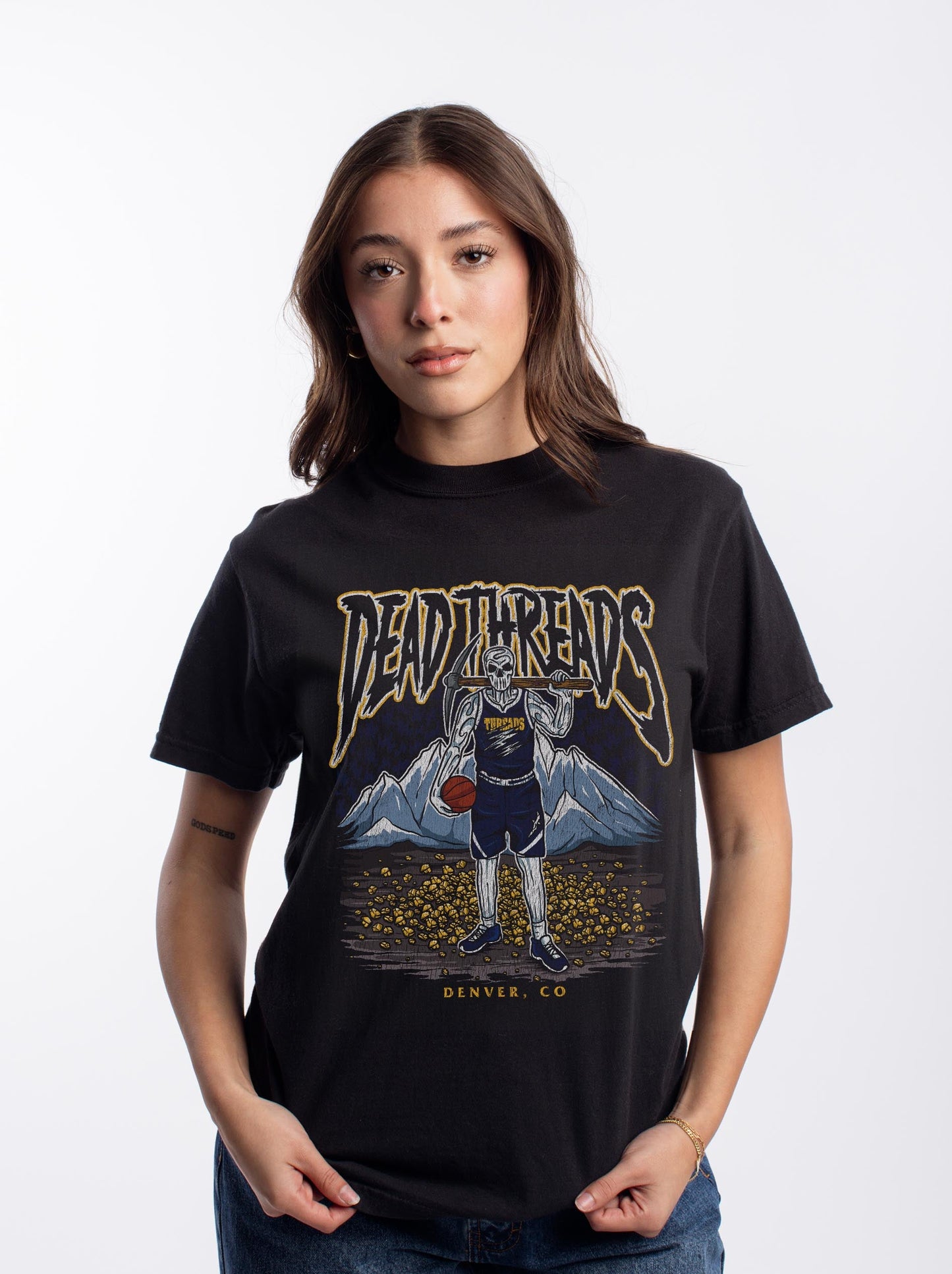 DENVER BASKETBALL – T-Shirt – Dead Threads Apparel