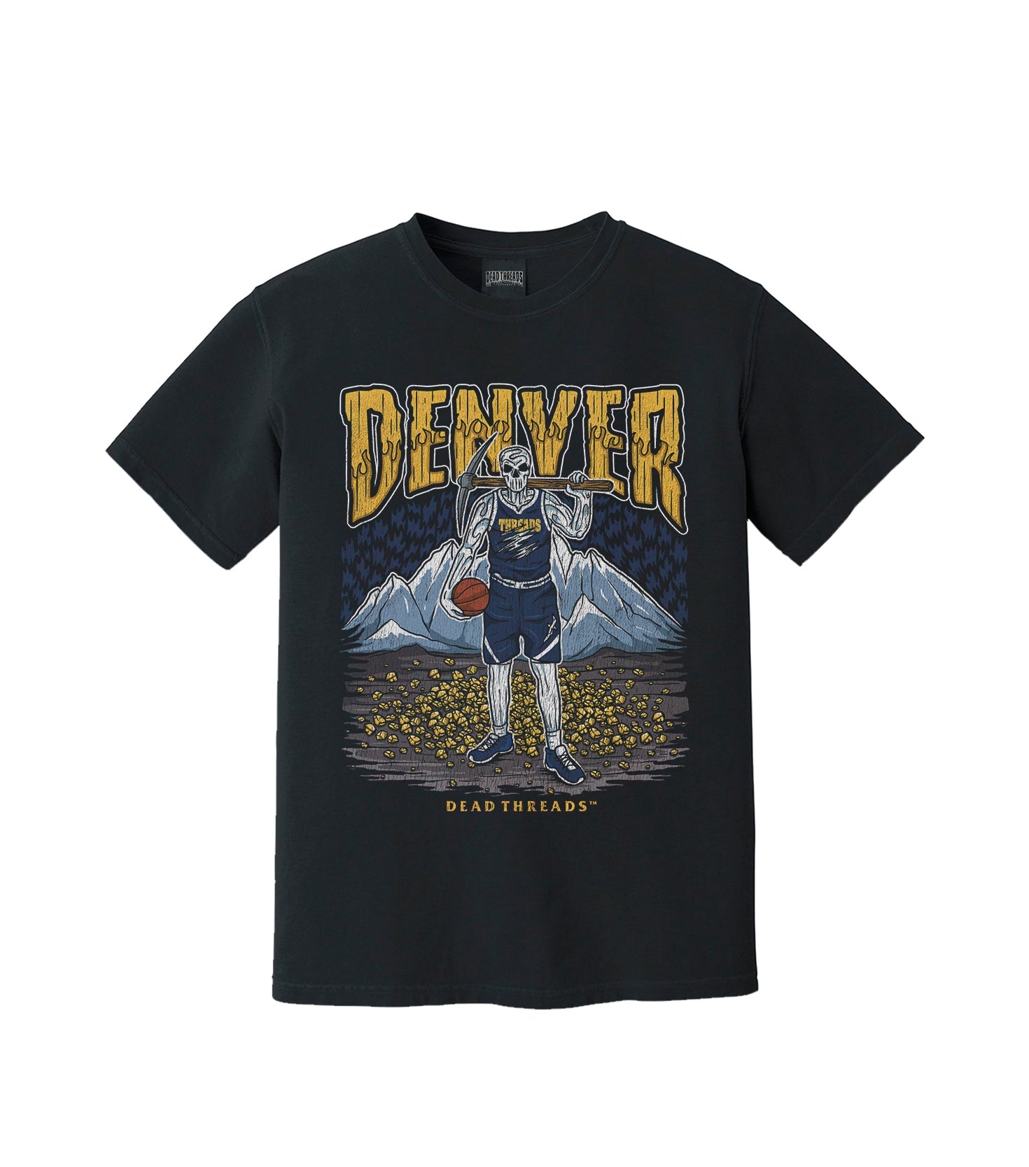 DENVER BASKETBALL – T-Shirt – Dead Threads Apparel