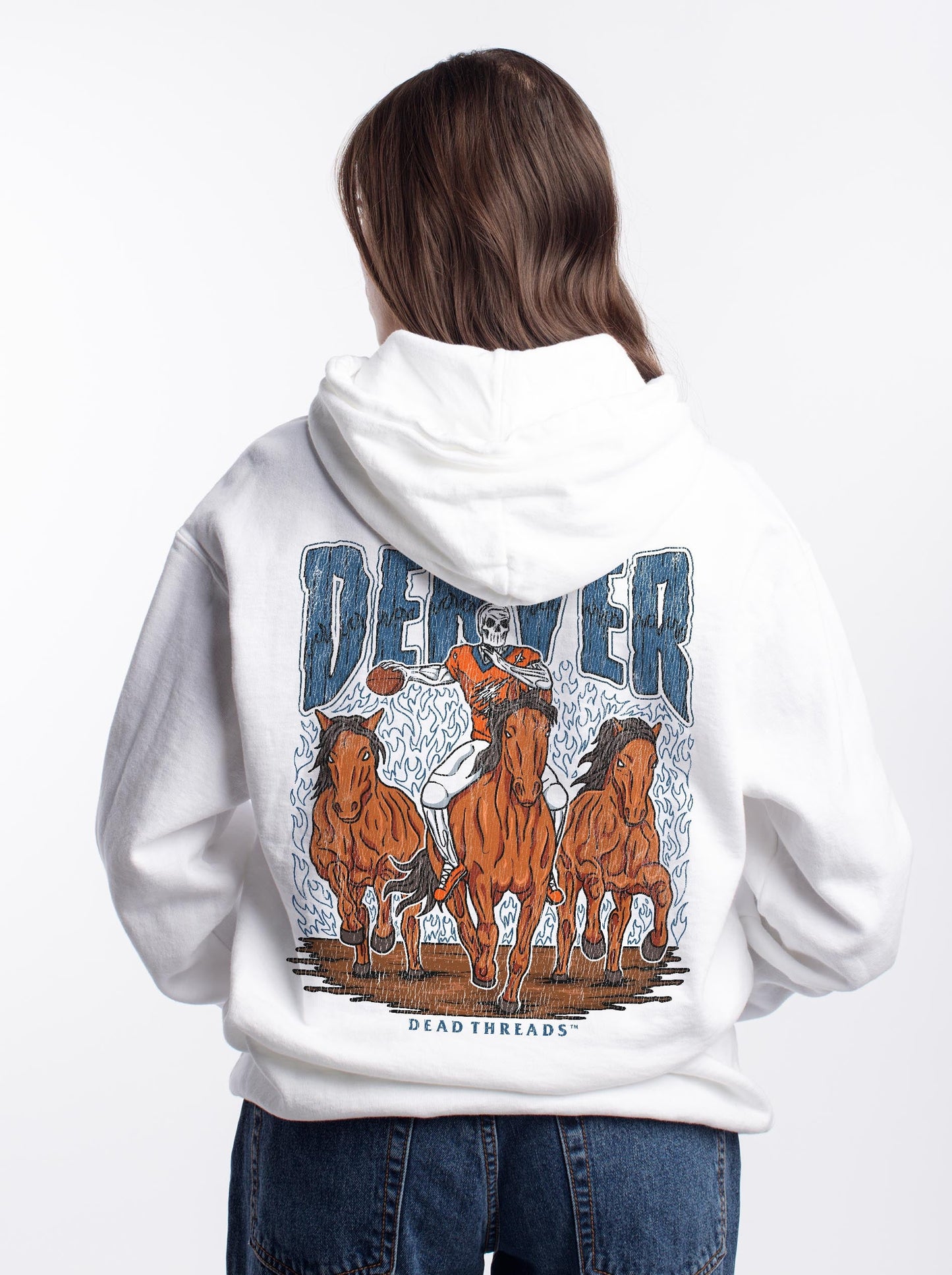 DENVER FOOTBALL - HOODIE – Hoodie – Dead Threads Apparel