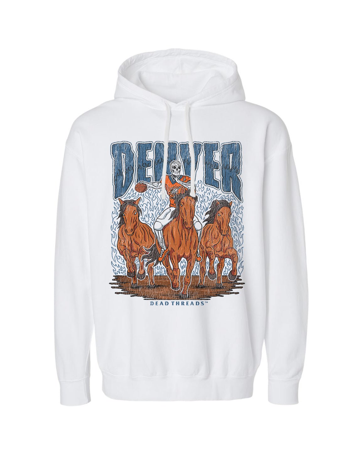 DENVER FOOTBALL - LIGHTWEIGHT HOODIE – Lightweight – Dead Threads Apparel