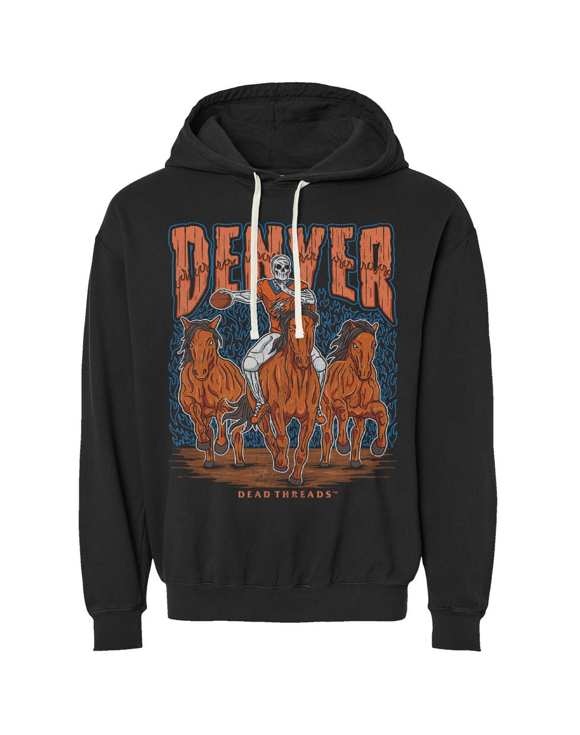 DENVER FOOTBALL - LIGHTWEIGHT HOODIE – Lightweight – Dead Threads Apparel