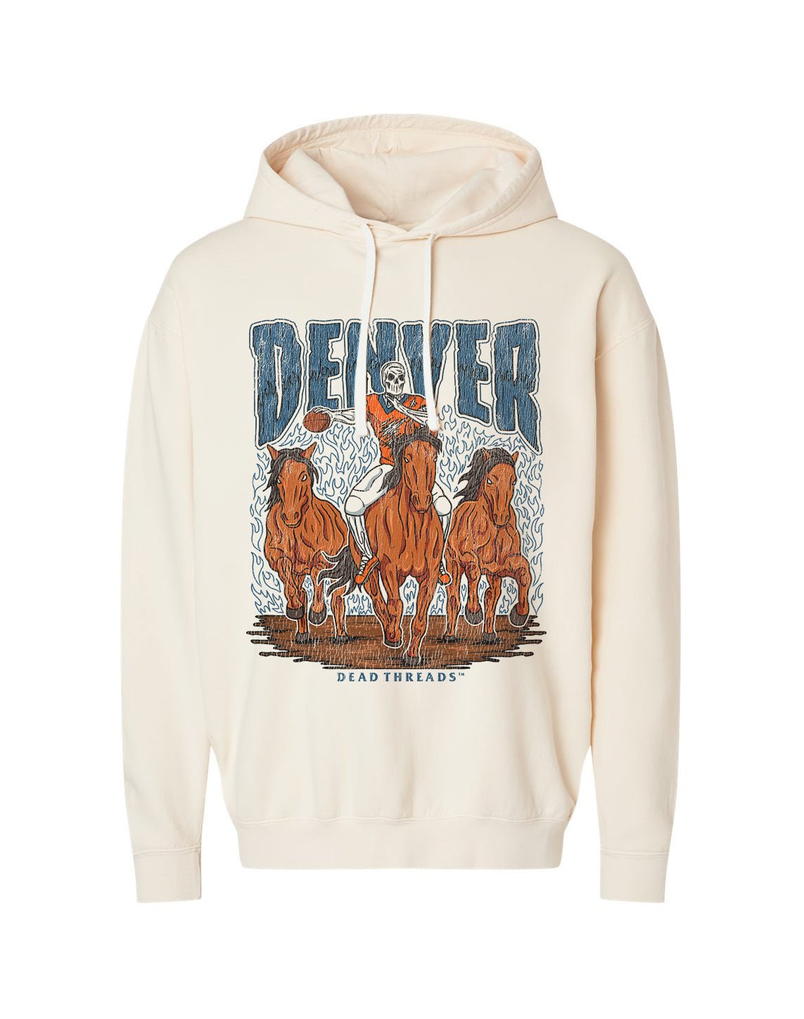 DENVER FOOTBALL - LIGHTWEIGHT HOODIE – Lightweight – Dead Threads Apparel